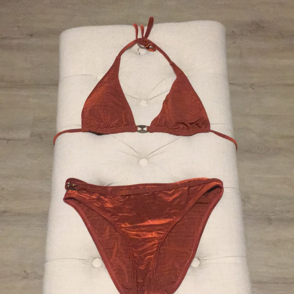 Copper bikini